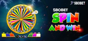 SPIN AND WIN เล่นง่ายได้รางวัลทุกช่องเกมพนันล้อหมุนสโบเบท