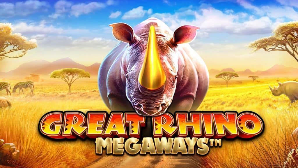 Great Rhino Megaways เกมสล็อตออนไลน์ น่าเล่น บนเว็บ SBOBET
